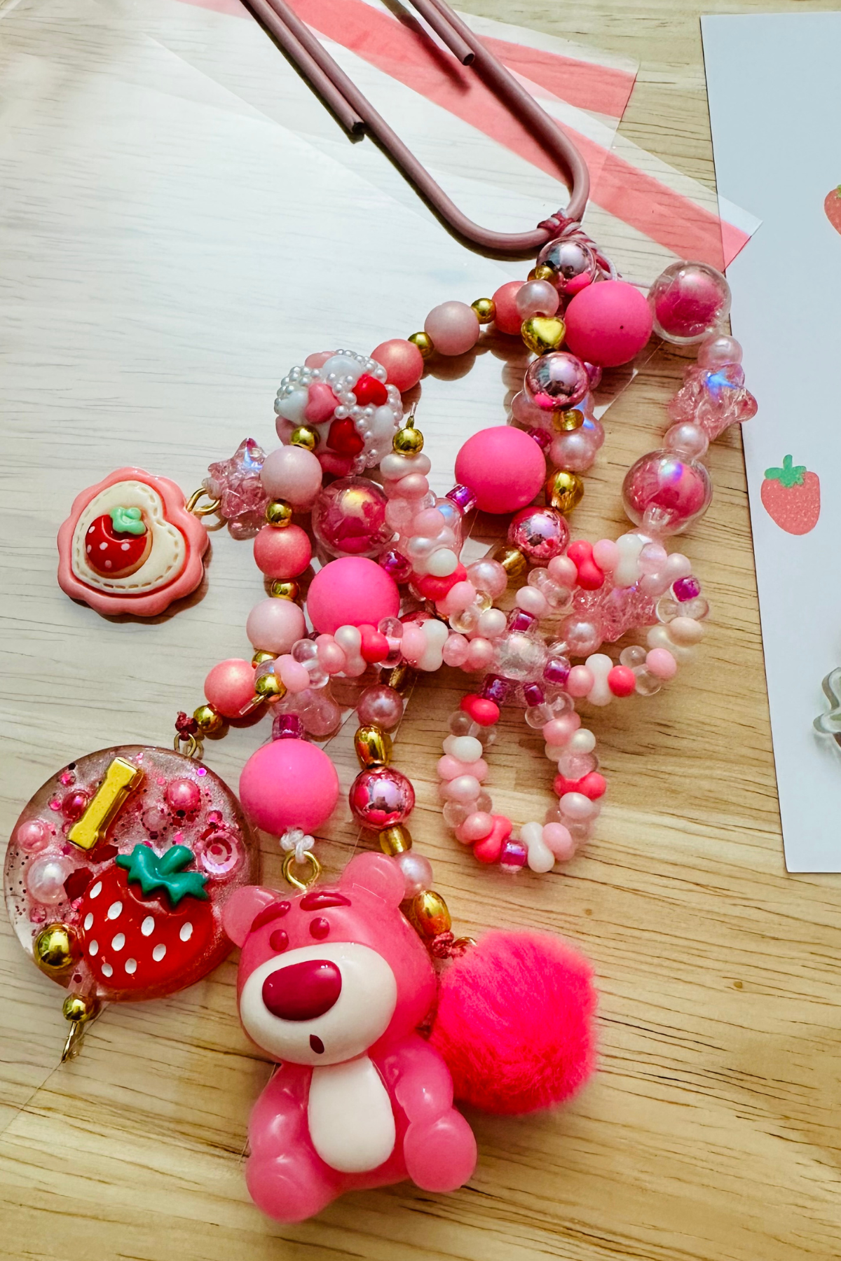 Junk Paper Clip Bookmark